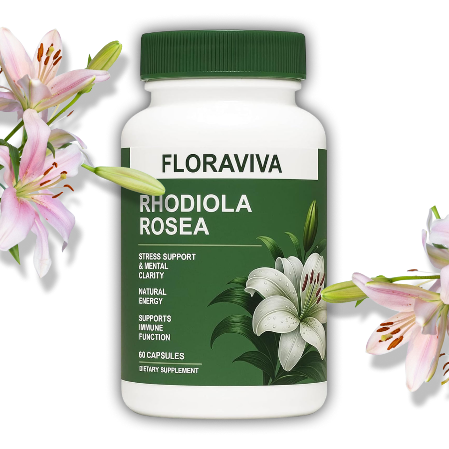Rhodiola Floraviva - Recupera tu energía natural mientras duermes profundamente